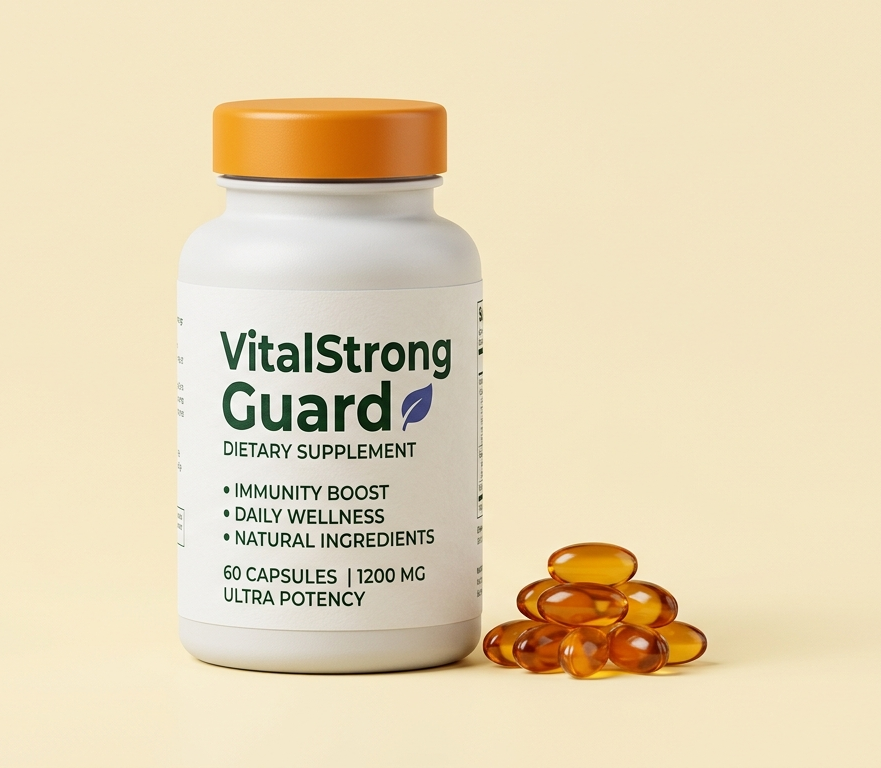 VitalStrong Guard Nahrungsergänzung Flasche